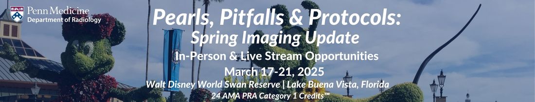 2025 Pearls, Pitfalls & Protocols: Spring Imaging Update Banner